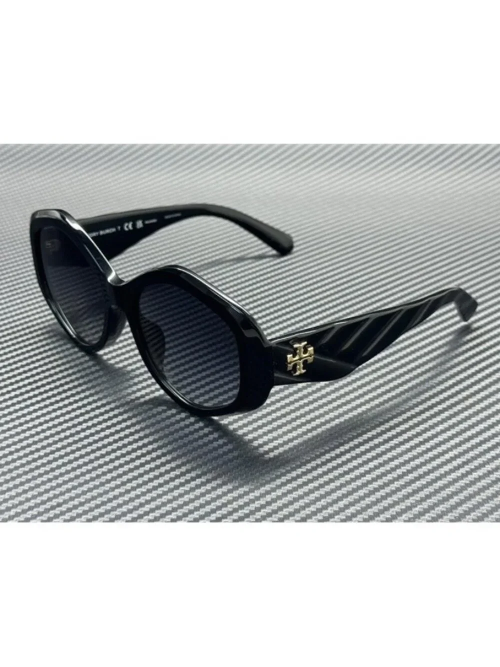 New Tory Burch Women Black Sunglasses 55-18-140